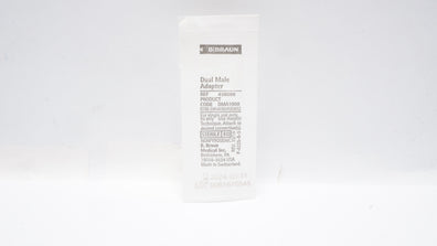 Braun 456080 Dual Male Adapter (x)